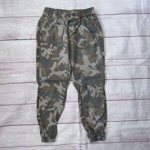 Vintage Havana pull on camo joggers girls sz S
